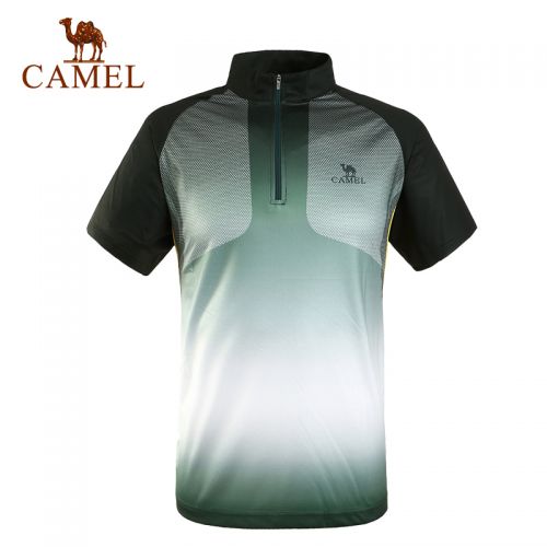 T-shirt sport pour homme CAMEL à manche courte en polyester - Ref 2020467