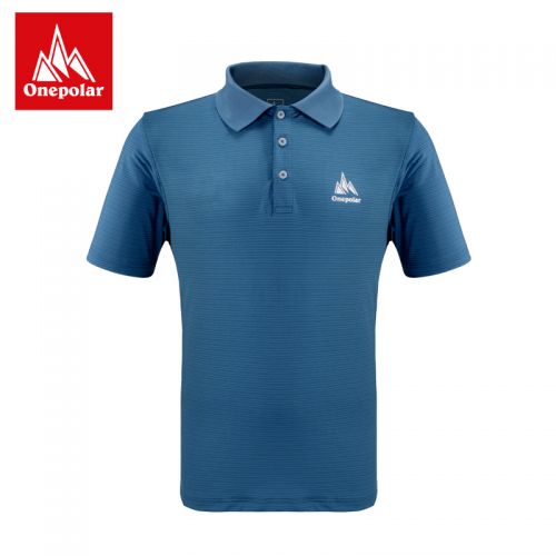 T-shirt sport pour homme ONEPOLAR à manche courte en nylon - Ref 2020530