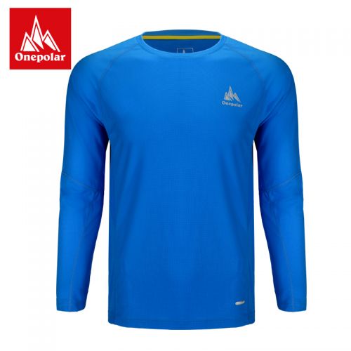 T-shirt sport pour homme ONEPOLAR à manche longue en nylon - Ref 2020531