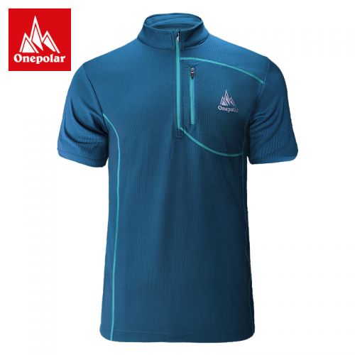 T-shirt sport pour homme ONEPOLAR à manche courte en nylon - Ref 2020533