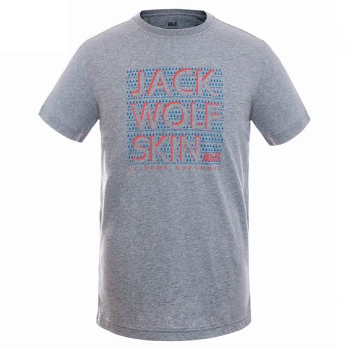 T-shirt sport pour homme JACK WOLFSKIN à manche courte - Ref 2020543