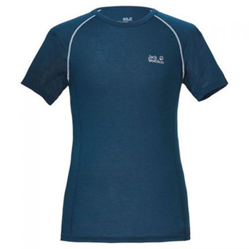 T-shirt sport pour homme JACK WOLFSKIN à manche courte - Ref 2020550