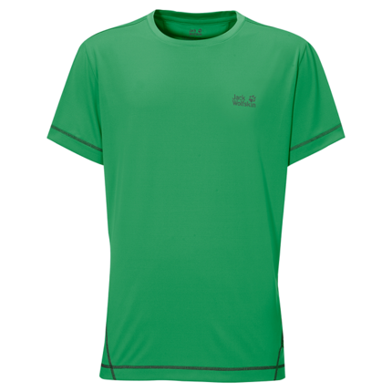 T-shirt sport pour homme JACK WOLFSKIN à manche courte - Ref 2020551