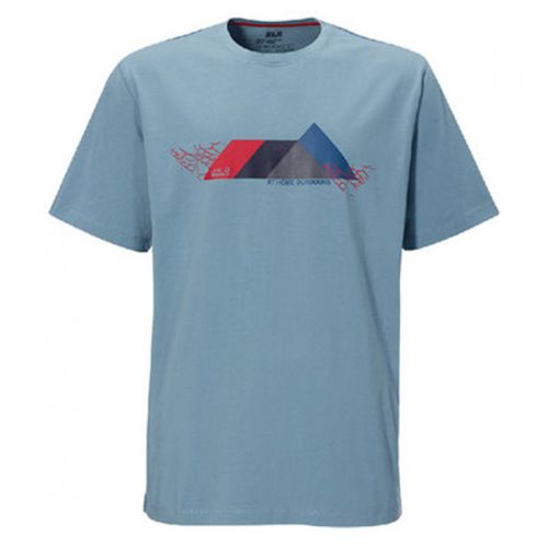T-shirt sport pour homme JACK WOLFSKIN à manche courte - Ref 2020575