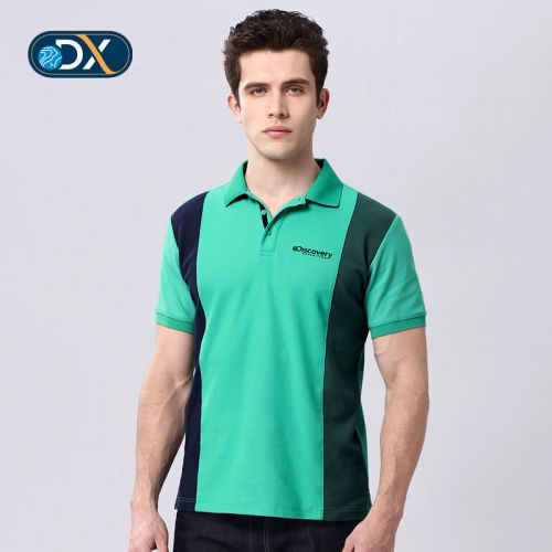 T-shirt sport pour homme DISCOVERY EXPEDITION à manche courte en CVC - Ref 2020616