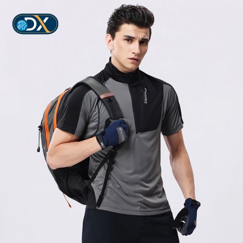 T-shirt sport pour homme DISCOVERY EXPEDITION à manche courte en polyester - Ref 2020617