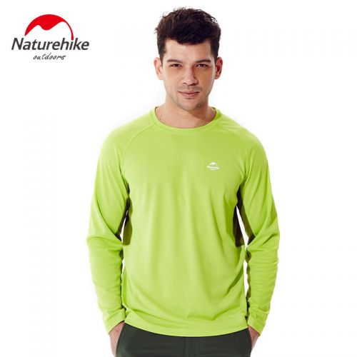T-shirt sport pour homme NATUREHIKE à manche longue - Ref 2020629
