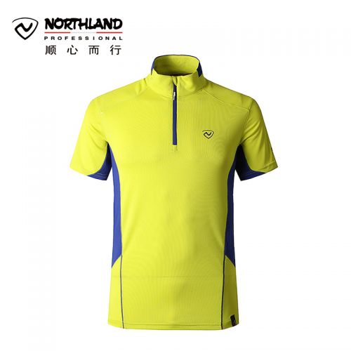 T-shirt sport pour homme NORTHLAND à manche courte en polyester - Ref 2020642
