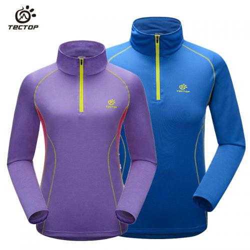 T-shirt sport pour homme TECTOP à manche longue en polyester - Ref 2020684