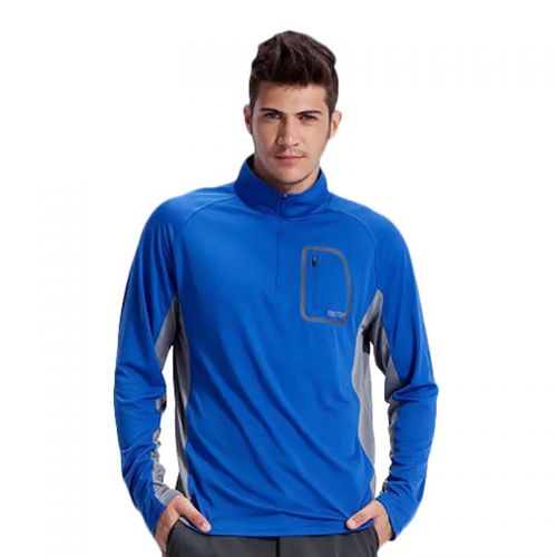 T-shirt sport pour homme TECTOP à manche longue en polyester - Ref 2020685