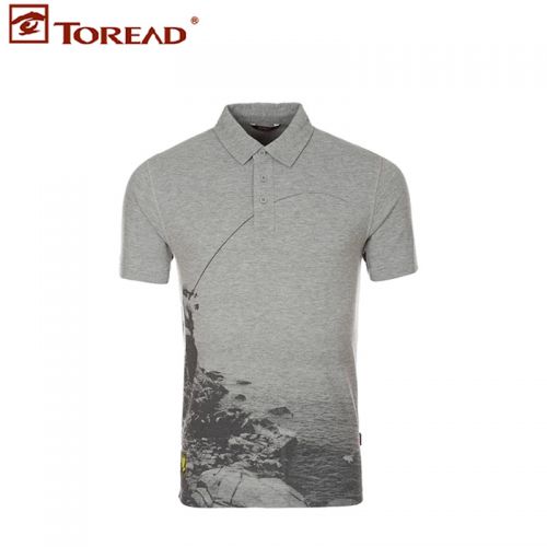 T-shirt sport pour homme TOREAD à manche courte en CVC - Ref 2020725