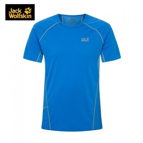 T-shirt sport pour homme JACK WOLFSKIN en polyester - Ref 2020728