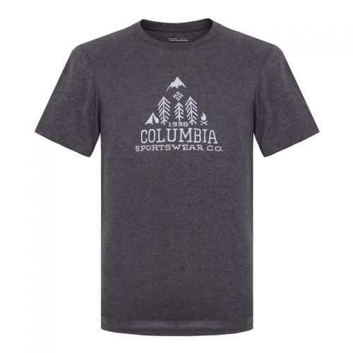 T-shirt sport pour homme COLUMBIA à manche courte en CVC - Ref 2020740