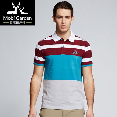 T-shirt sport pour homme MOBI GARDEN à manche courte - Ref 2020764