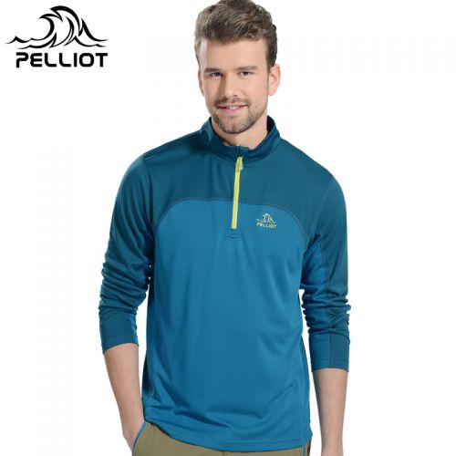 T-shirt sport pour homme PELLIOT à manche longue en polyester - Ref 2020783