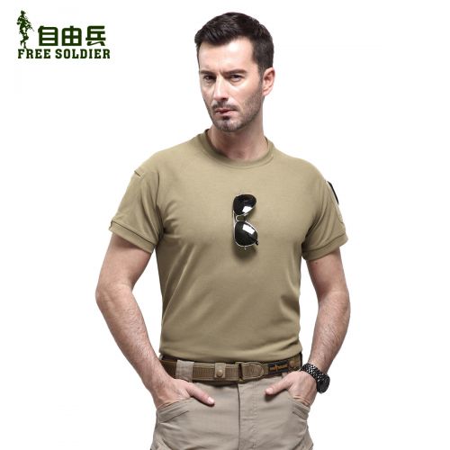T-shirt sport pour homme FREE SOLDIER à manche courte - Ref 2020800