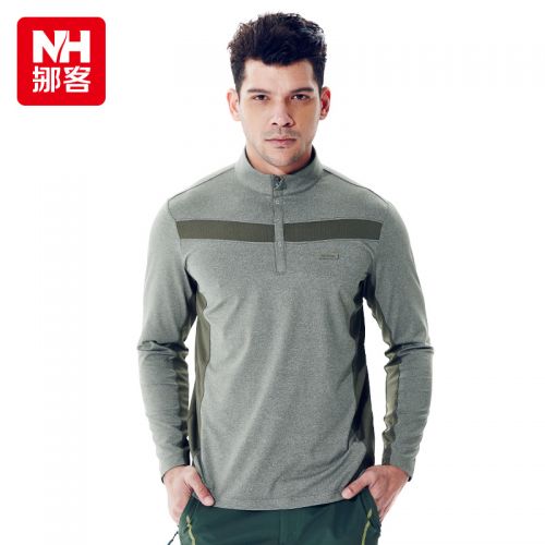 T-shirt sport pour homme NATUREHIKE à manche longue en polyester - Ref 2020813