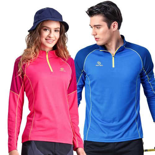 T-shirt sport pour homme TECTOP à manche longue en polyester - Ref 2020830