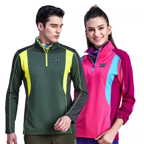 T-shirt sport pour homme TECTOP à manche longue en polyester - Ref 2020831