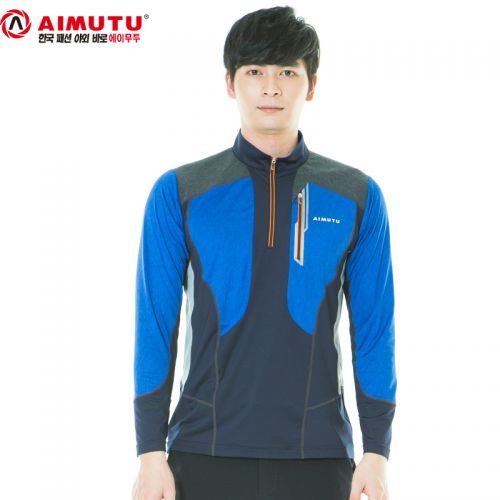 T-shirt sport pour homme AIMUTU à manche longue en polyester - Ref 2020854