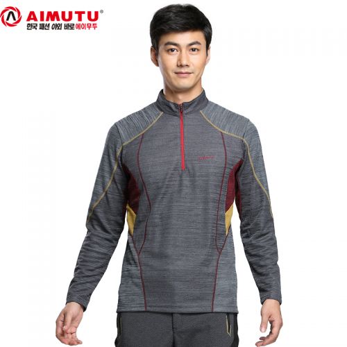 T-shirt sport pour homme AIMUTU à manche longue en polyester - Ref 2020856