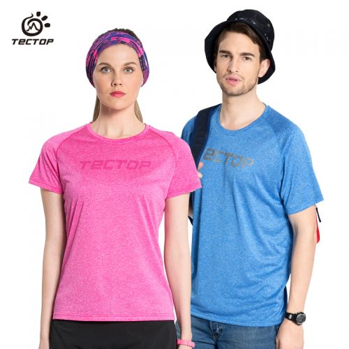 T-shirt sport pour homme TECTOP à manche courte en polyester - Ref 2020926