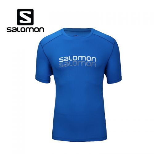 T-shirt sport pour homme SALOMON à manche courte - Ref 2020968