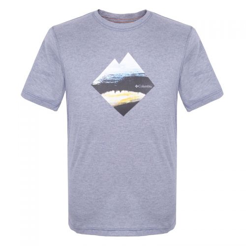 T-shirt sport pour homme COLUMBIA à manche courte en CVC - Ref 2020976