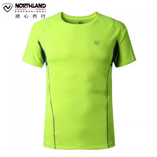 T-shirt sport pour homme NORTHLAND à manche courte en polyester - Ref 2020977