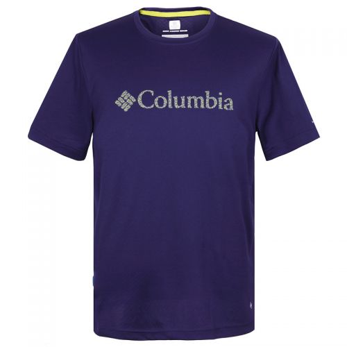 T-shirt sport pour homme COLUMBIA à manche courte en polyester - Ref 2020979
