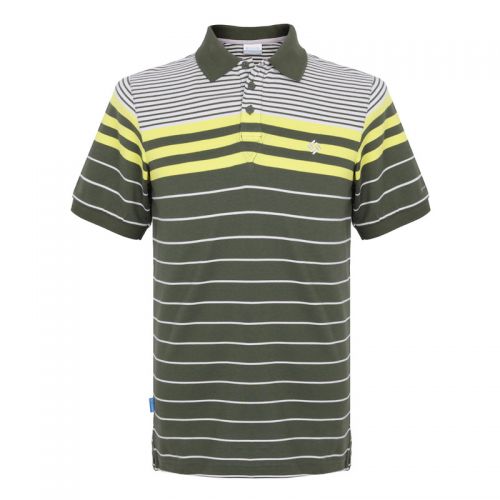 T-shirt sport pour homme COLUMBIA à manche courte en CVC - Ref 2020980
