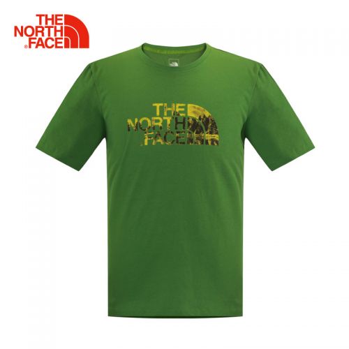 T-shirt sport pour homme THE NORTH FACE à manche courte en coton - Ref 2020985