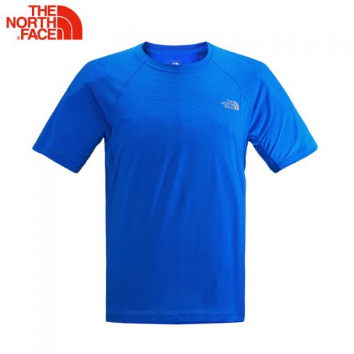 T-shirt sport pour homme THE NORTH FACE à manche courte en polyester - Ref 2021002