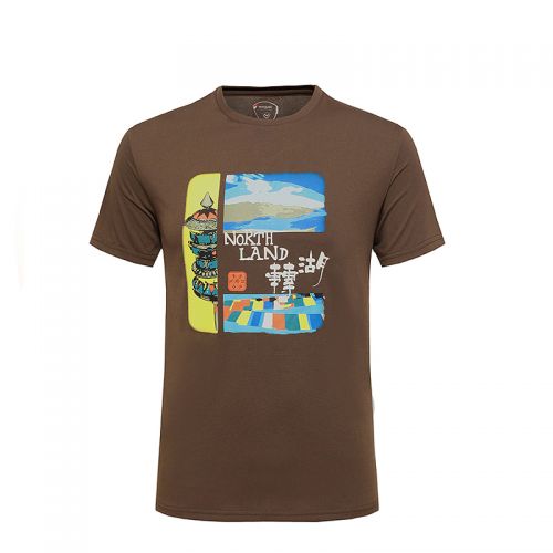T-shirt sport pour homme NORTHLAND à manche courte - Ref 2021004