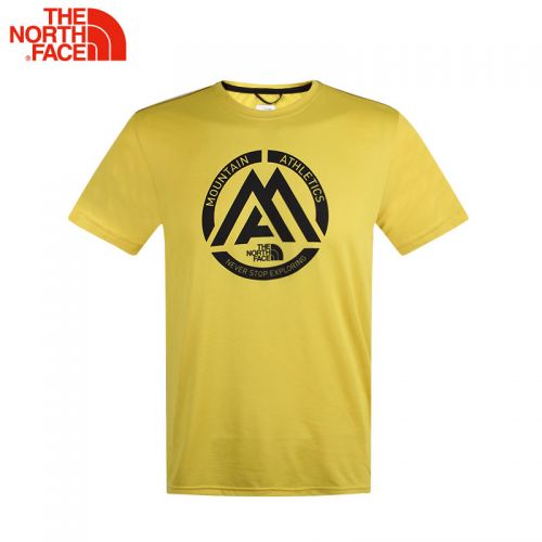 T-shirt sport pour homme THE NORTH FACE à manche courte en polyester - Ref 2021007