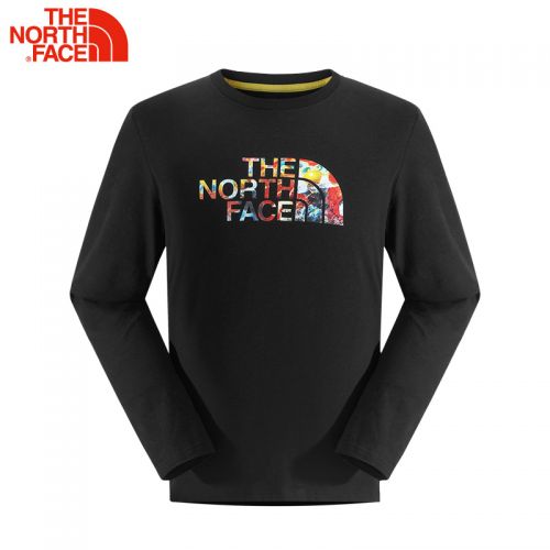 T-shirt sport pour homme THE NORTH FACE à manche longue en CVC - Ref 2021009
