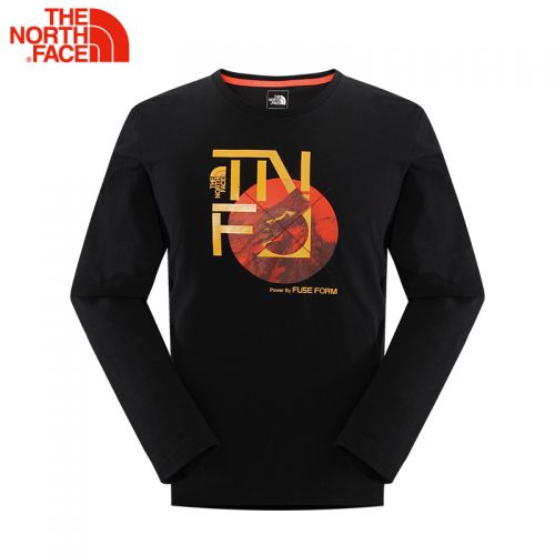 T-shirt sport pour homme THE NORTH FACE à manche longue en coton - Ref 2021011