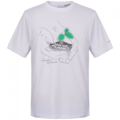 T-shirt sport pour homme COLUMBIA à manche courte en CVC - Ref 2021013