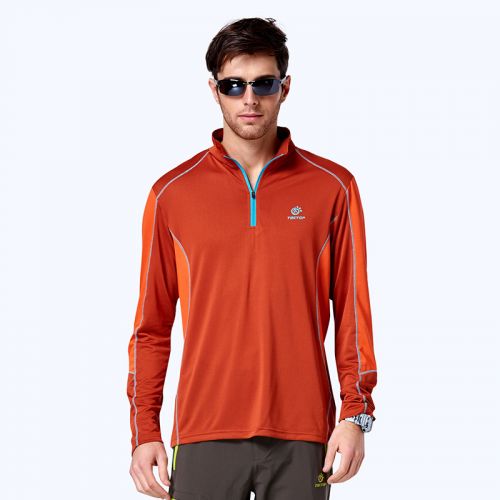 T-shirt sport pour homme TECTOP à manche longue en polyester - Ref 2021023