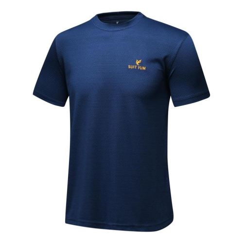 T-shirt sport pour homme SUIT YUM à manche courte en polyester - Ref 2021039