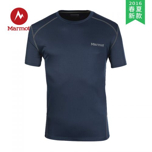 T-shirt sport pour homme MARMOT à manche courte en polyester - Ref 2021077