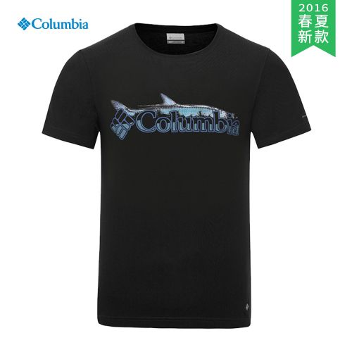 T-shirt sport pour homme COLUMBIA à manche courte - Ref 2021091