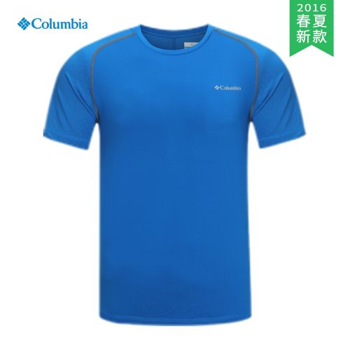 T-shirt sport pour homme COLUMBIA à manche courte - Ref 2021118
