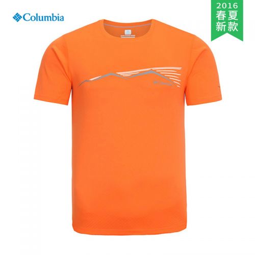 T-shirt sport pour homme COLUMBIA à manche courte - Ref 2021130