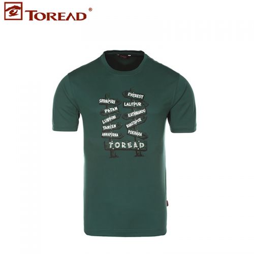 T-shirt sport pour homme TOREAD à manche courte en coton - Ref 2021163