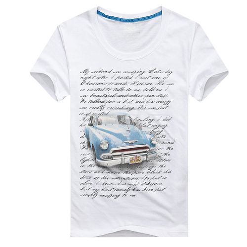 T-Shirt Impression 3D Créatifs manches courtes - Ref 3262