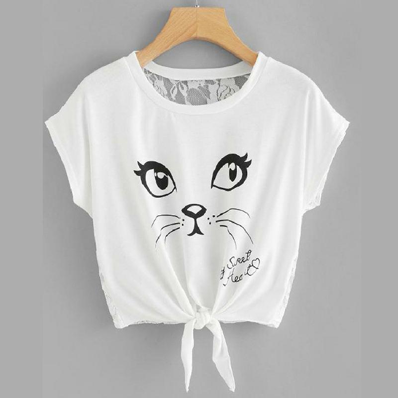 T shirt femme en Coton - Ref 3314426