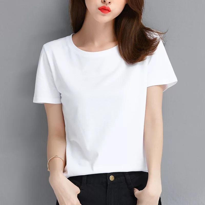 T shirt femme en Coton - Ref 3314757