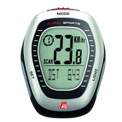 Tableau de bord vélo ALPHA SPORTS - Ref 2440510