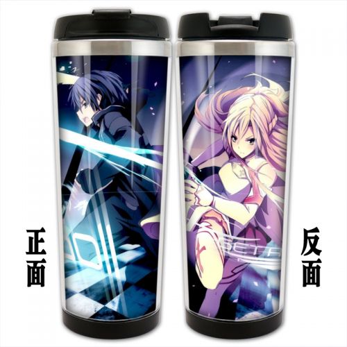 Tasse manga pee Art en ligne Asuna Yuuki Kirito - Ref 2701096